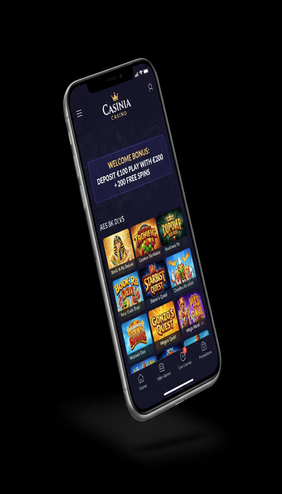 Casinia Kasino Kasino na smartphonu