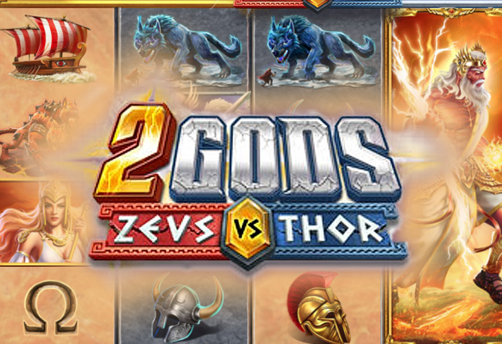 2 Gods Zeus vs Thor - 4ThePlayer slot at Casinia Kasino Casino