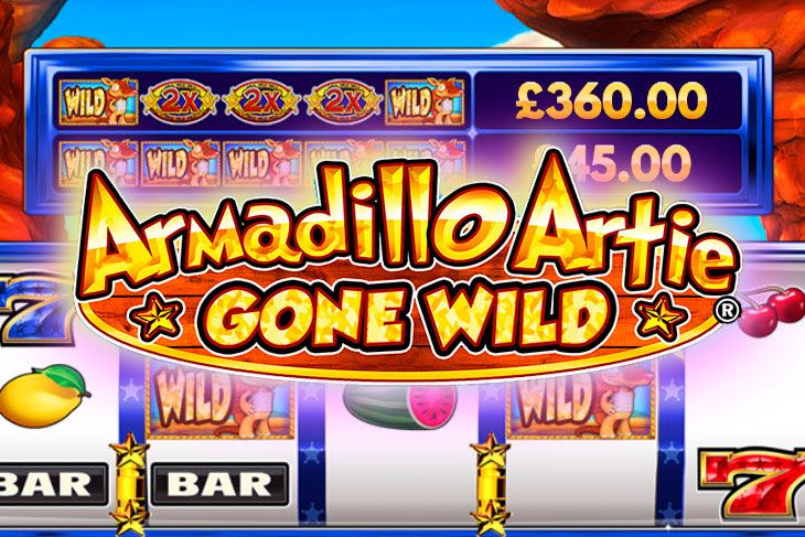 Armadillo Artie Gone Wild - DWG slot at Casinia Kasino Casino