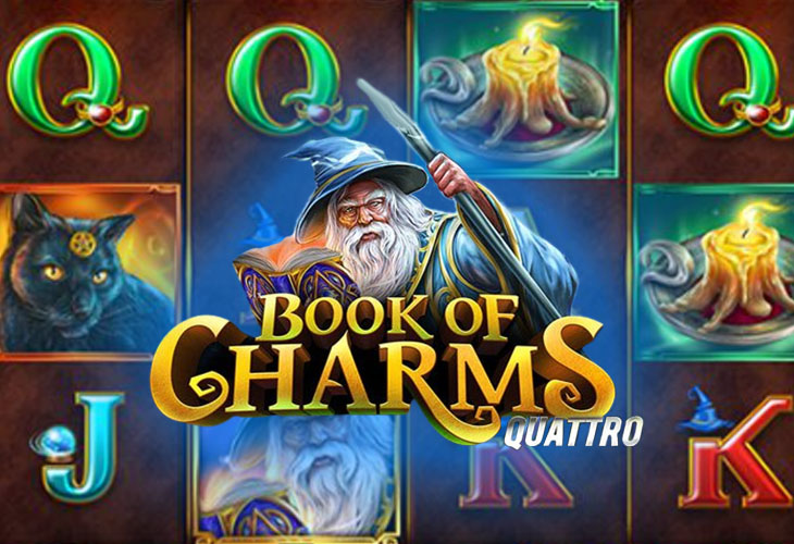 Book of Charms Quattro - Stakelogic slot at Casinia Kasino Casino