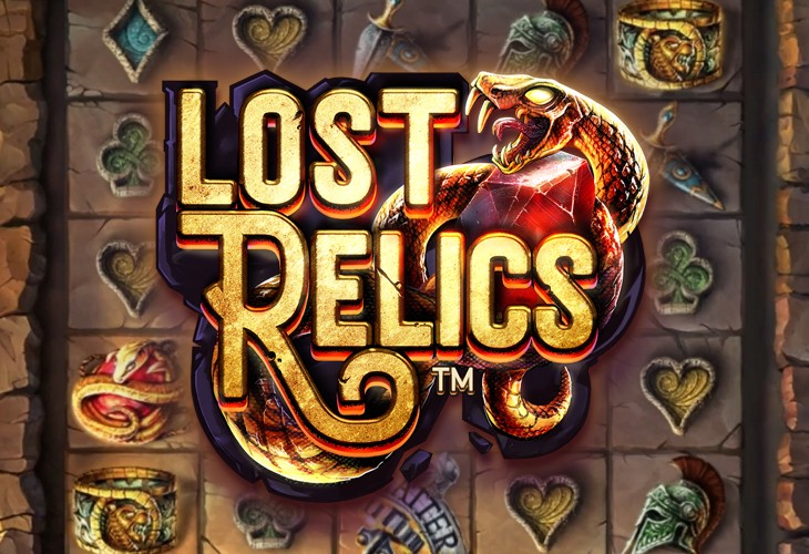 Lost Relics - NetEnt slot at Casinia Kasino Casino
