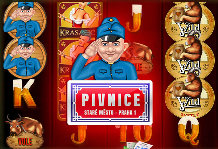 Pivnice - 5MEN slot at Casinia Kasino Casino
