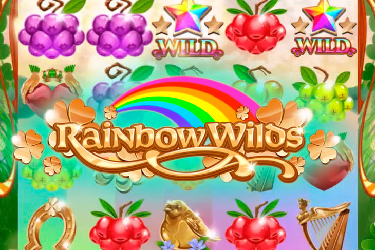 Rainbow Wilds - Iron Dog Studio slot at Casinia Kasino Casino