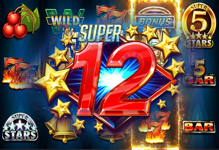 Super 12 Stars - Red Rake slot at Casinia Kasino Casino