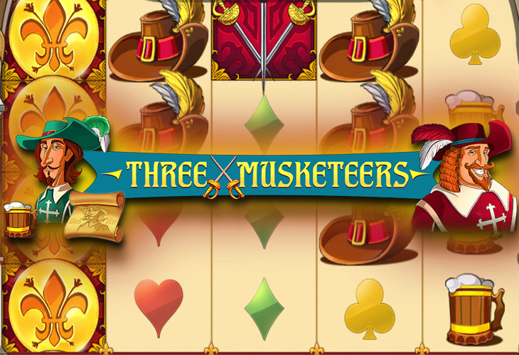 Three Musketeers - Red Tiger Gaming slot at Casinia Kasino Casino